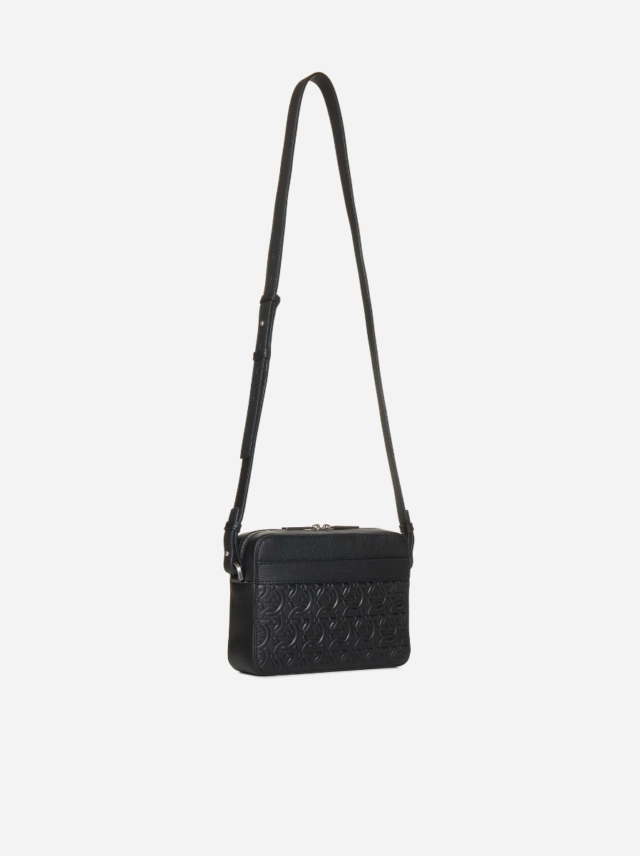 FERRAGAMO Borsa Travel in pelle Gancini Offerte