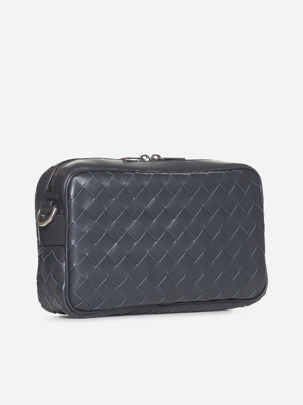 BOTTEGA VENETA Borsa a tracolla piccola in pelle Intreccio Vendite Flash