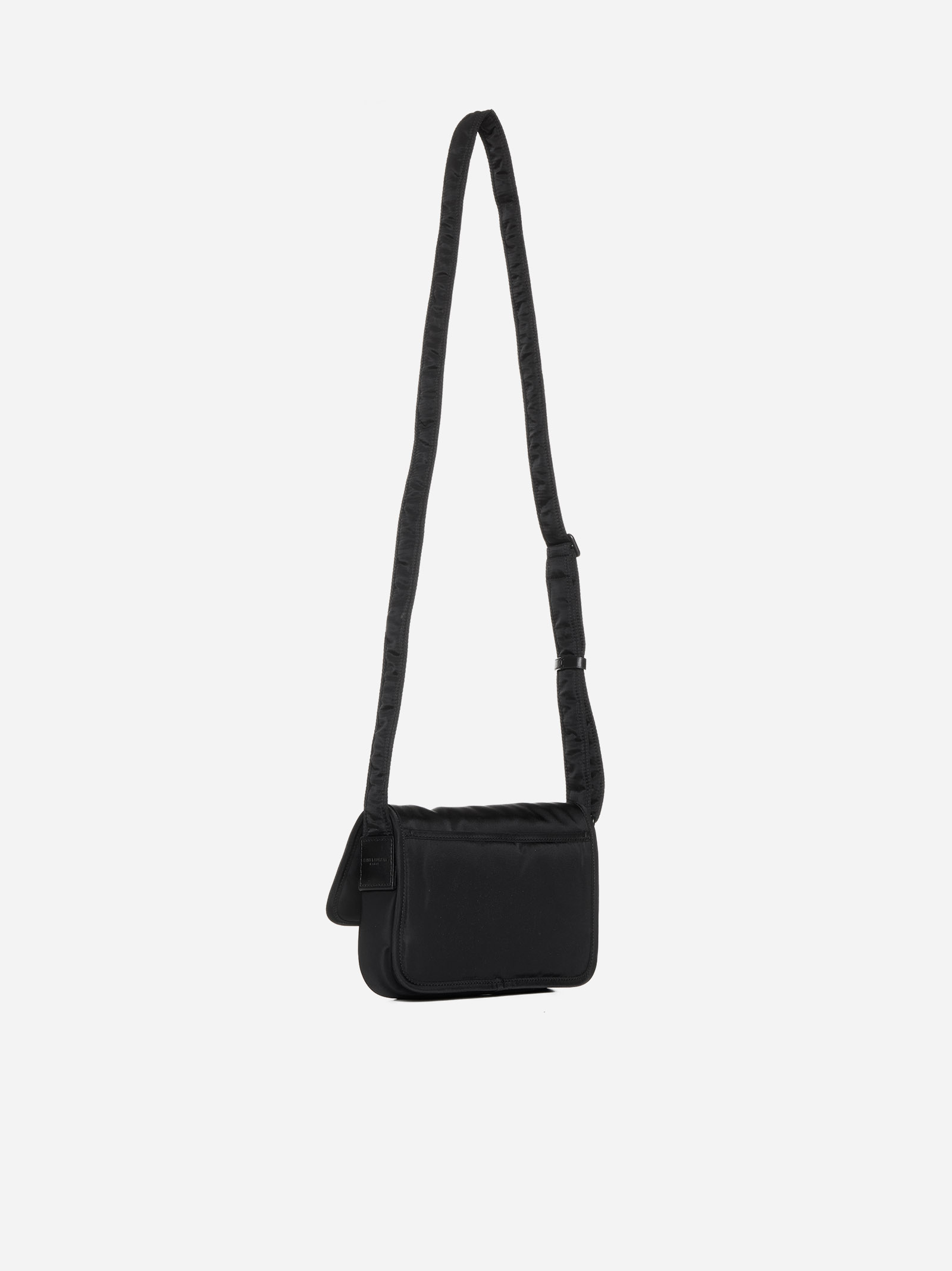 SAINT LAURENT Borsa messenger Niki piccola in nylon Nuova