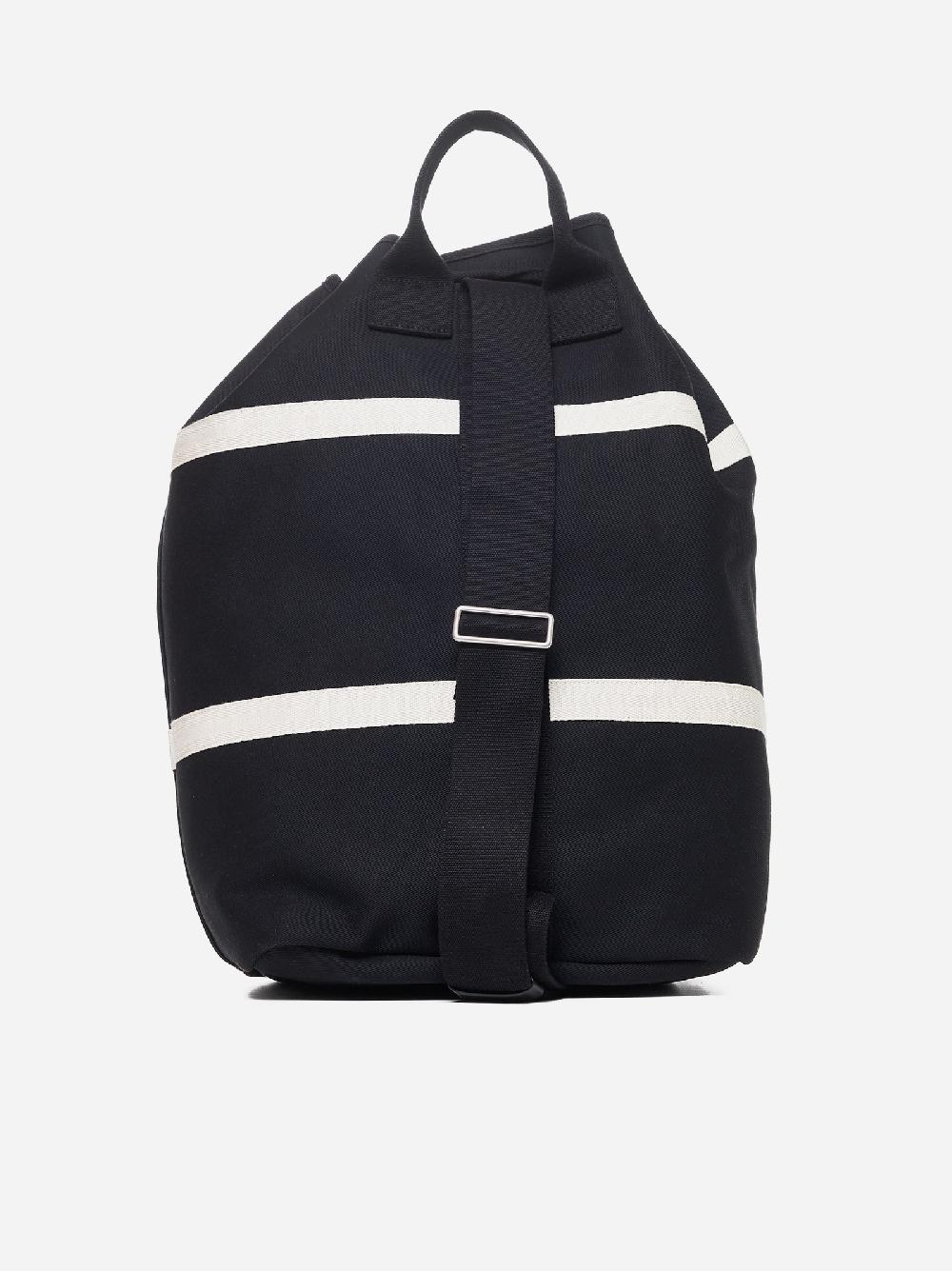 SAINT LAURENT Zaino Stamp Seau in cotone 2025