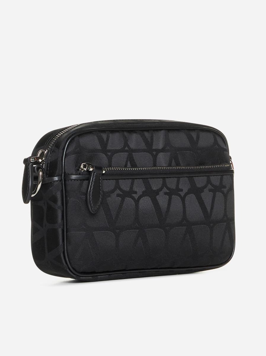 VALENTINO GARAVANI Borsa crossbody in tessuto Toile Iconographe Nuovo