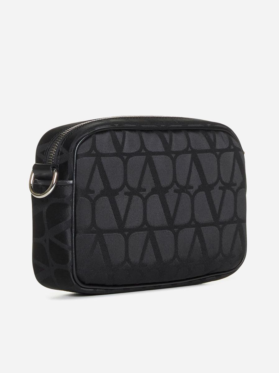 VALENTINO GARAVANI Borsa crossbody in tessuto Toile Iconographe Nuovo