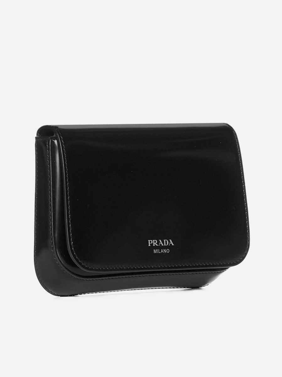 PRADA Borsa a tracolla in pelle Vendita
