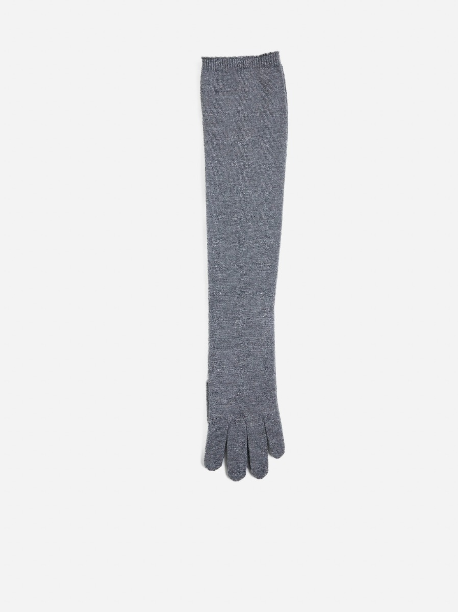 BRUNELLO CUCINELLI Guanti lunghi misto cashmere
