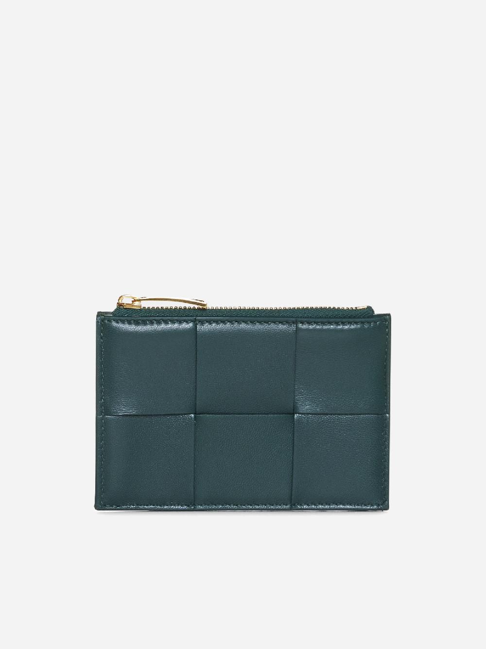 BOTTEGA VENETA Portacarte in nappa Intreccio