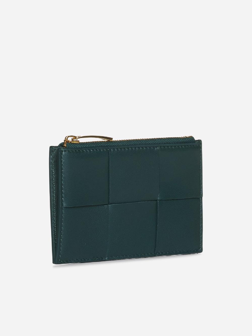 BOTTEGA VENETA Portacarte in nappa Intreccio Negozio