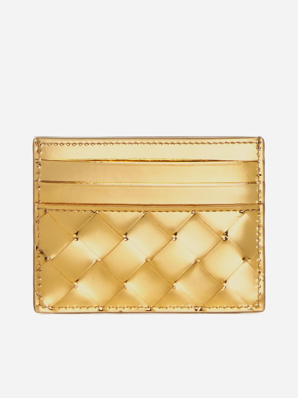 BOTTEGA VENETA Portacarte in nappa Intreccio