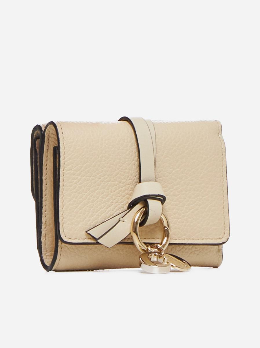 CHLOÉ Portafoglio Alphabet in pelle Shopping Online