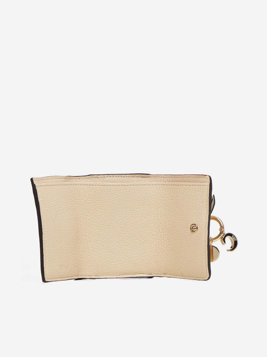 CHLOÉ Portafoglio Alphabet in pelle Shopping Online