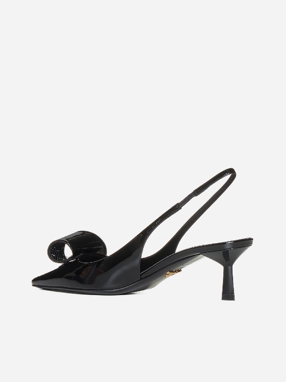 PRADA Slingback in pelle spazzolata Online