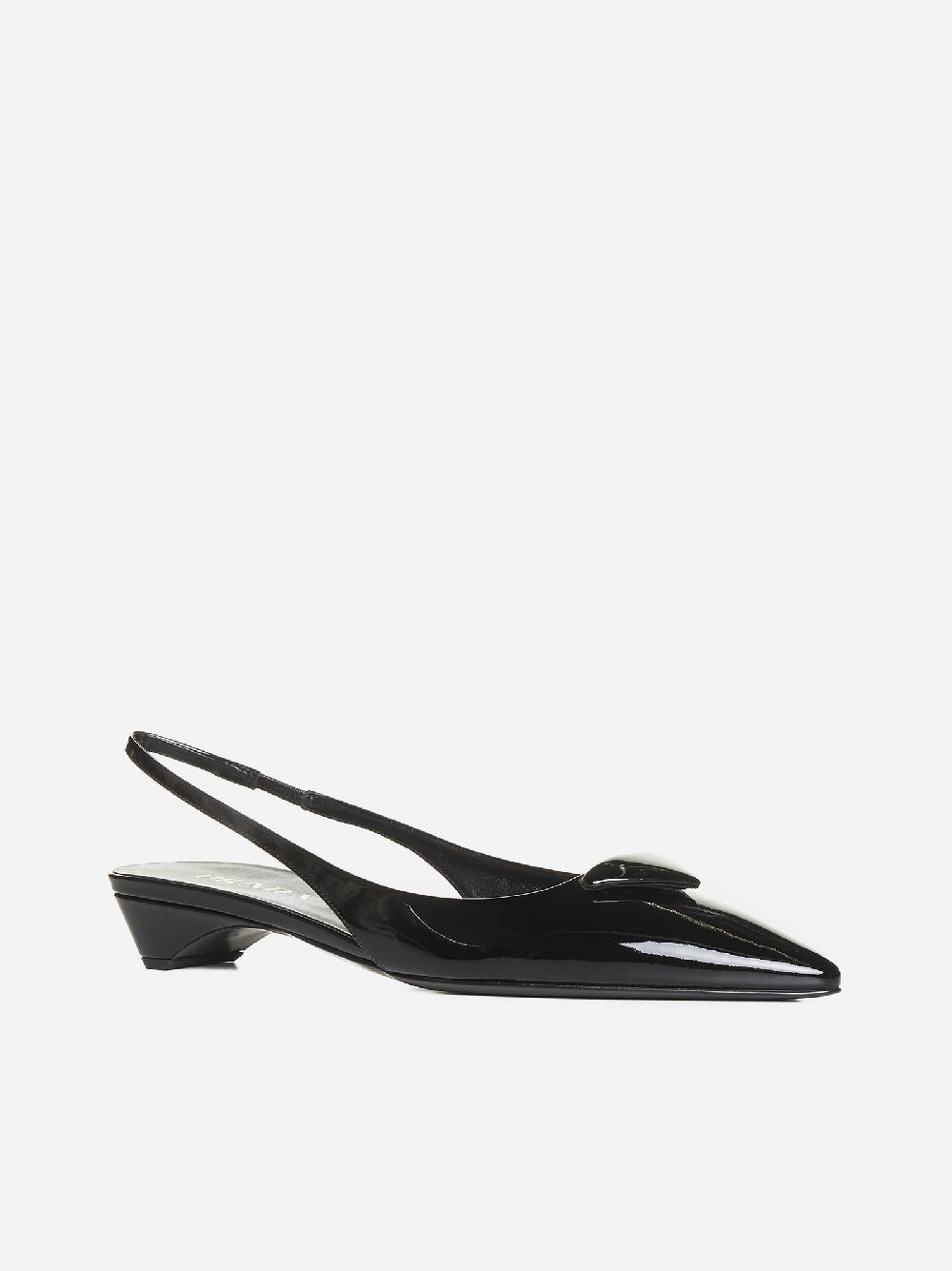 PRADA Slingback in vernice Offerte