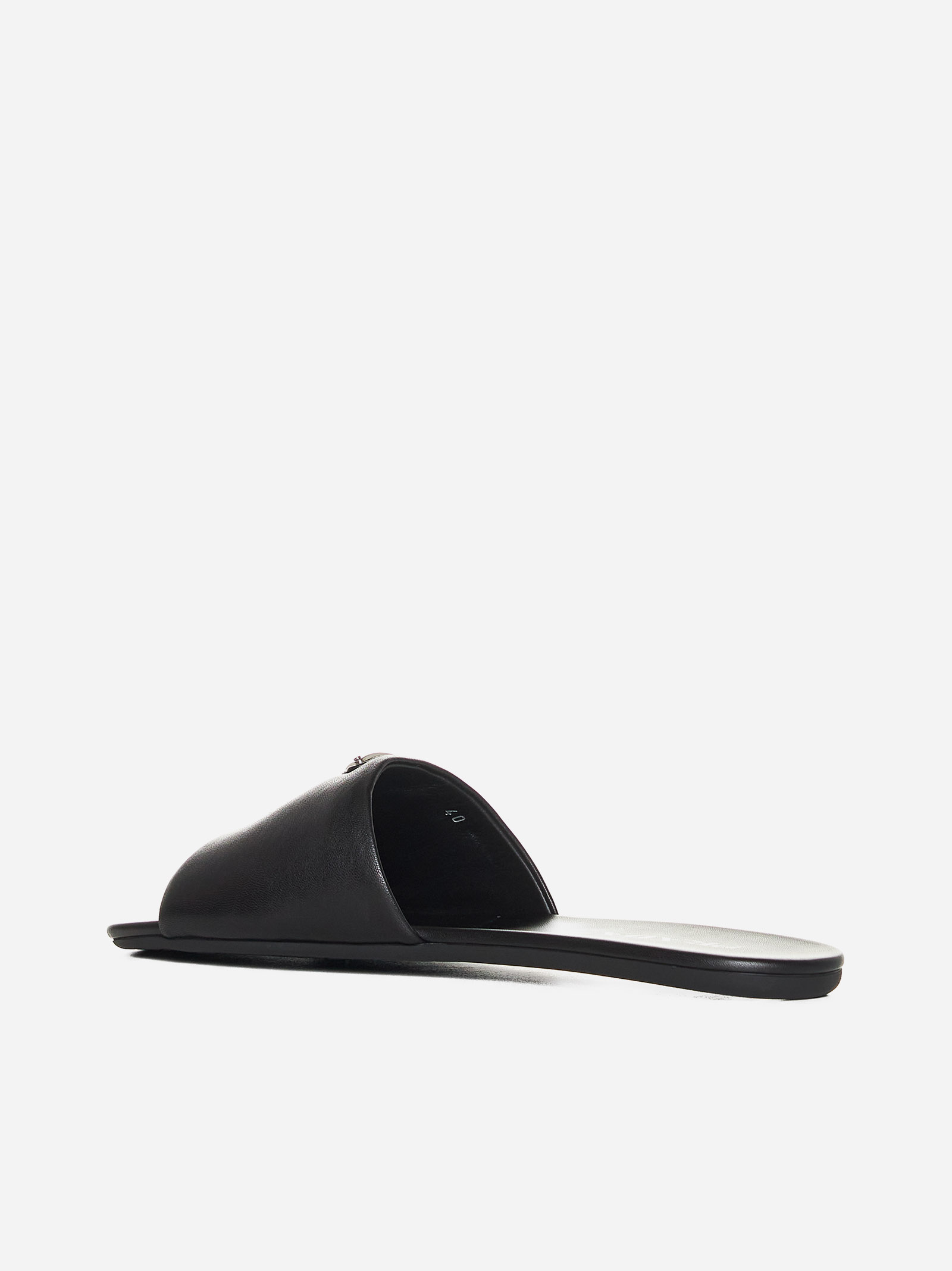 PRADA Sandali flat in nappa Vendita Calda