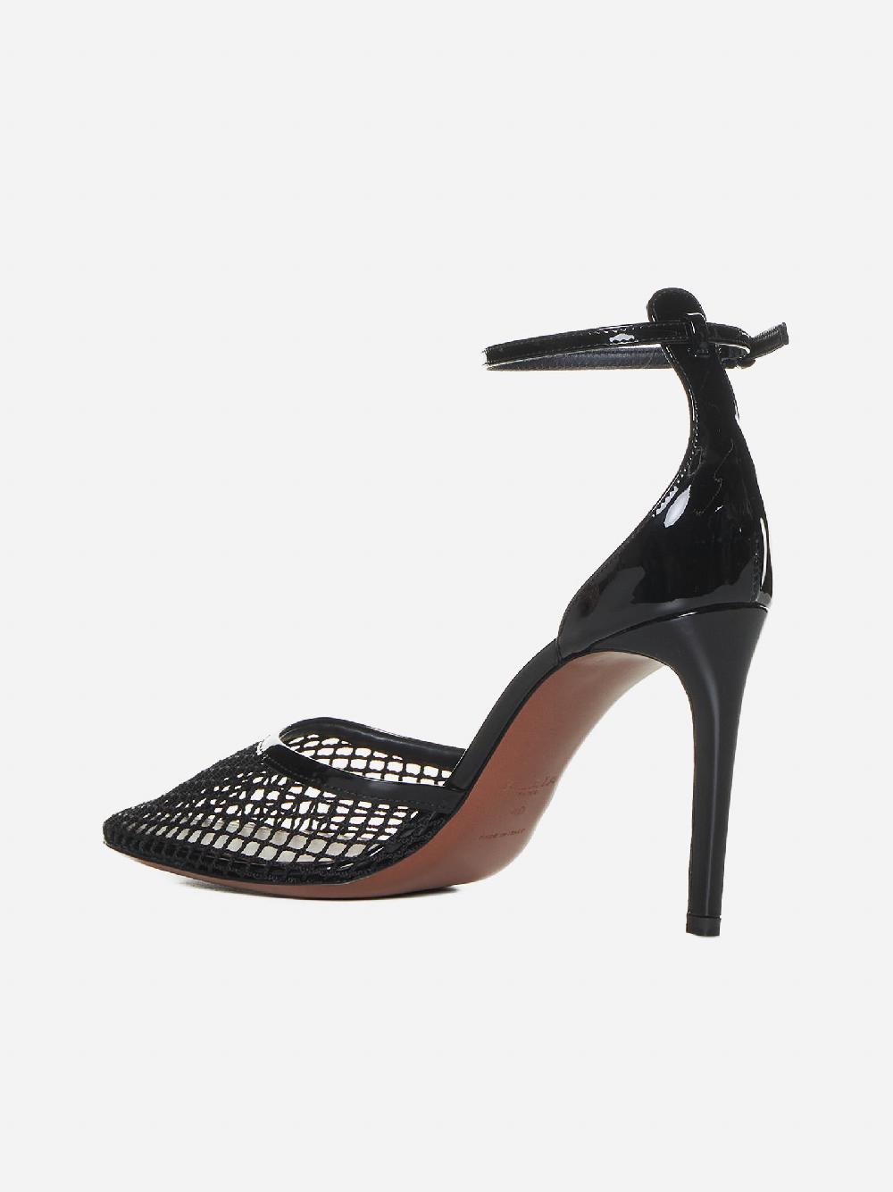 ALAÏA Decollete’ in mesh e vernice Negozio