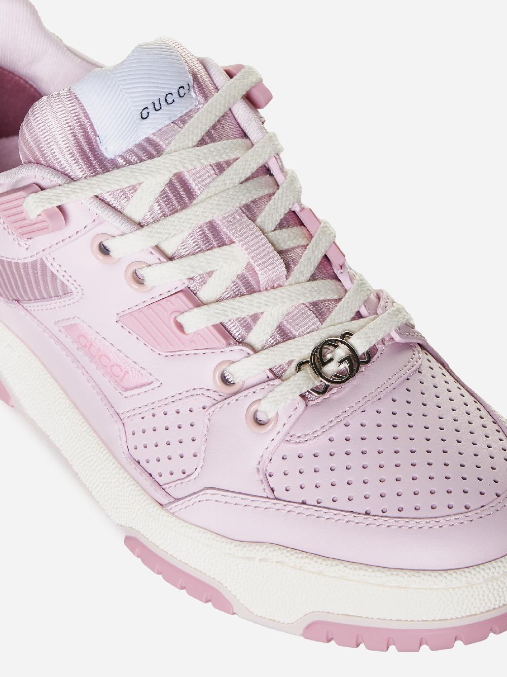 Sneakers in pelle e tessuto In Saldo