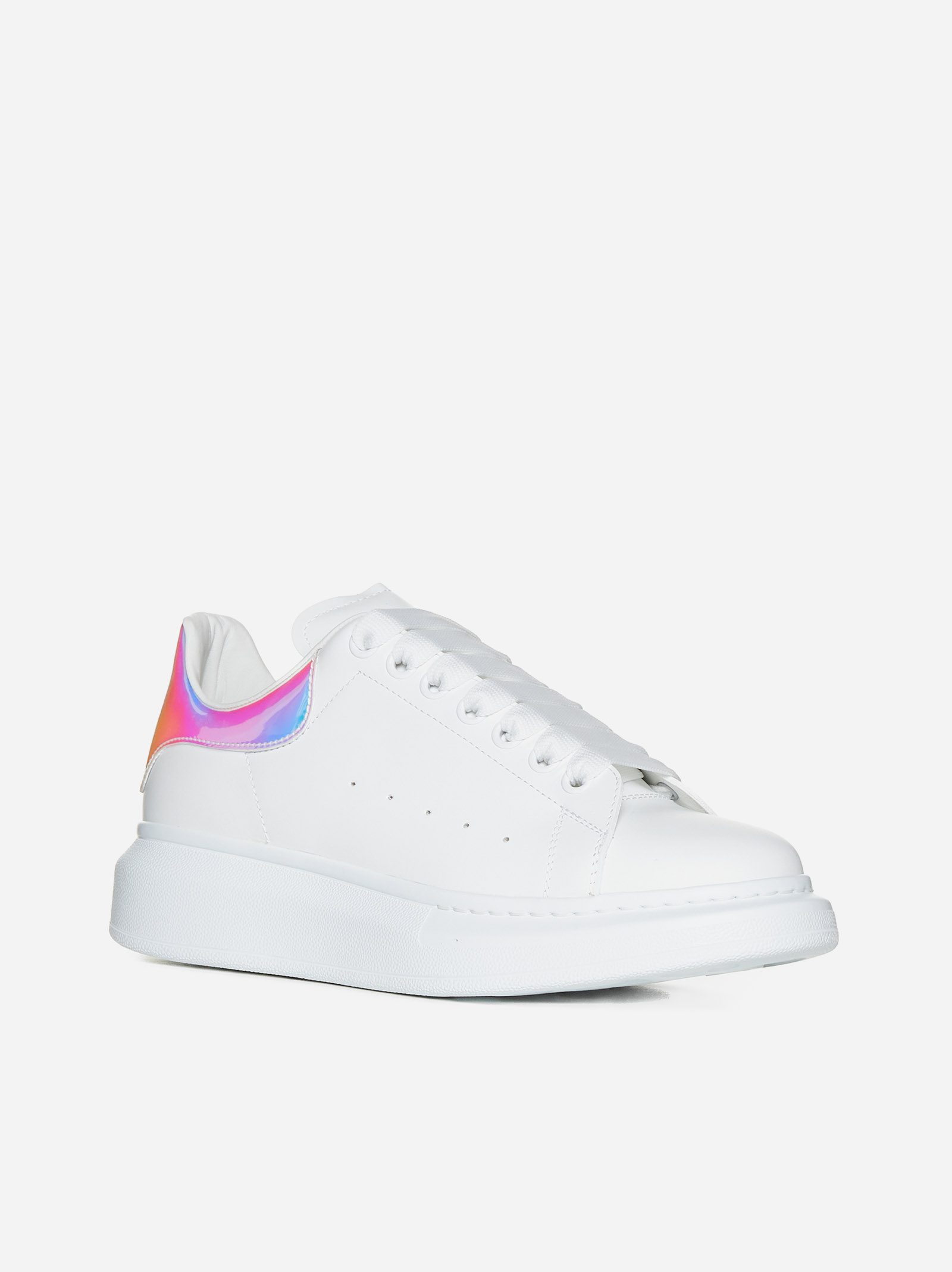 ALEXANDER MCQUEEN Sneakers Oversize in pelle Spedizione Gratuita