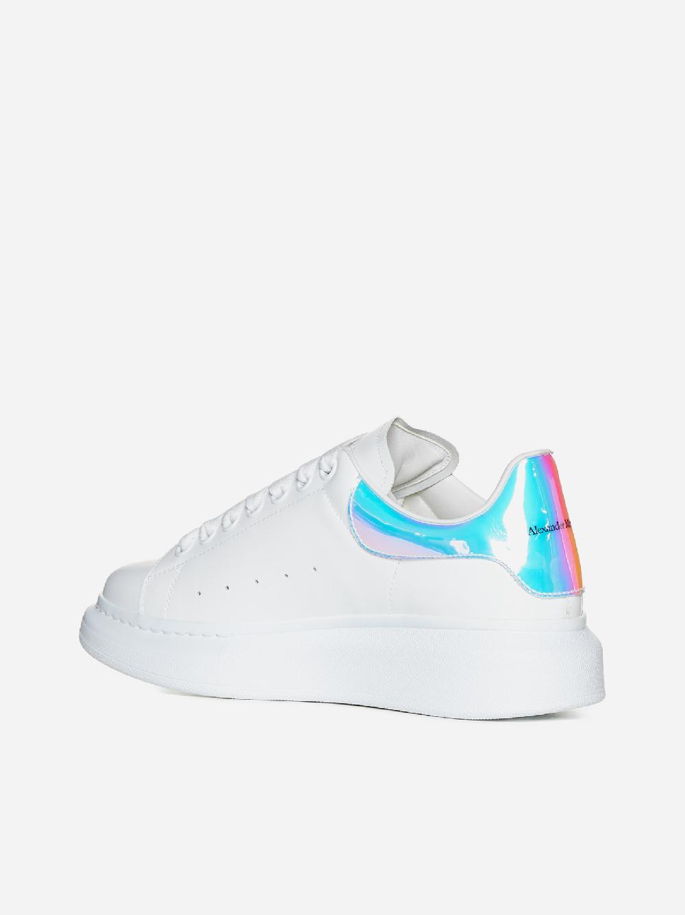 ALEXANDER MCQUEEN Sneakers Oversize in pelle Spedizione Gratuita