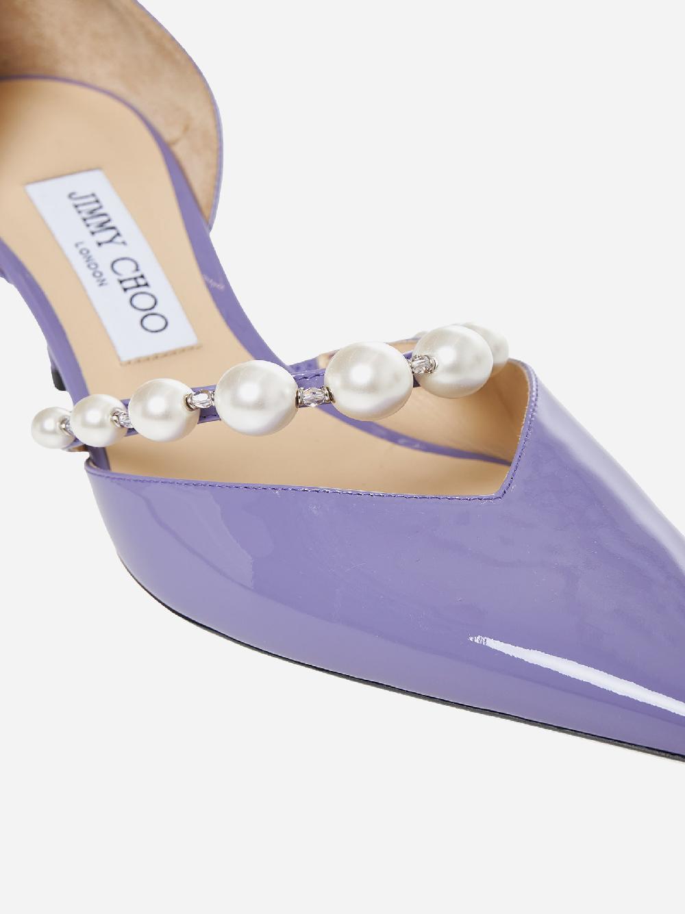 JIMMY CHOO Decollete’ Aurelie in vernice Consegna Veloce