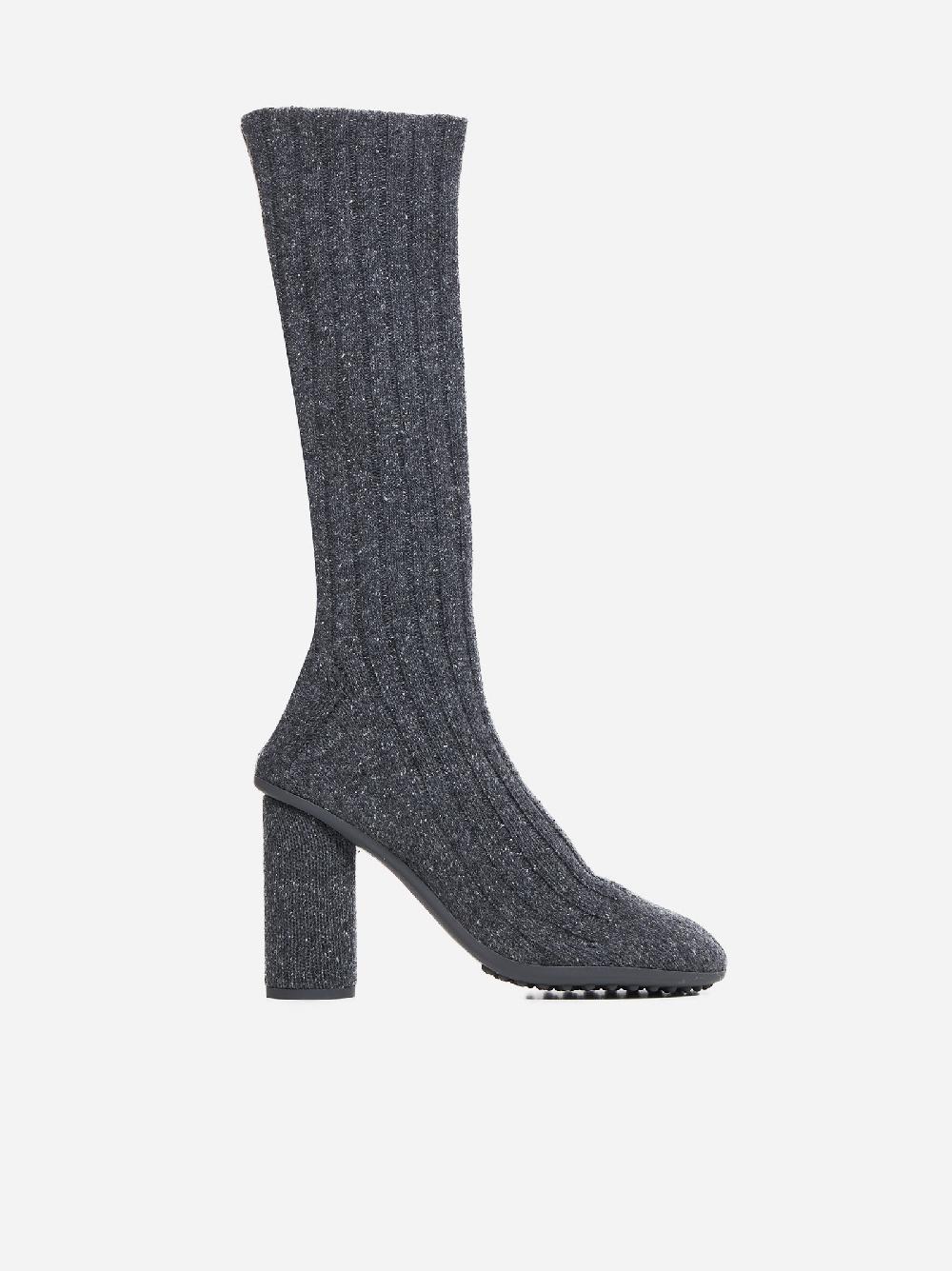 BOTTEGA VENETA Stivali Atomic in maglia