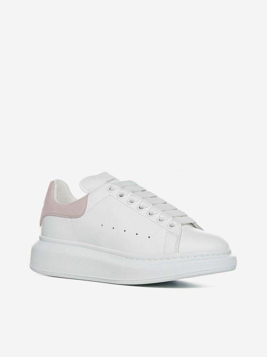 ALEXANDER MCQUEEN Sneakers Oversize in pelle Offerta