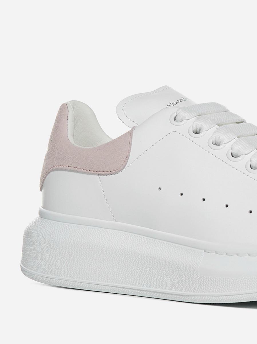 ALEXANDER MCQUEEN Sneakers Oversize in pelle Offerta