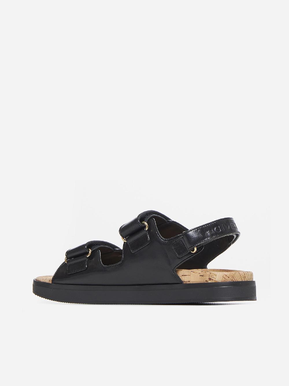 GIVENCHY Sandali flat in pelle 4G Online