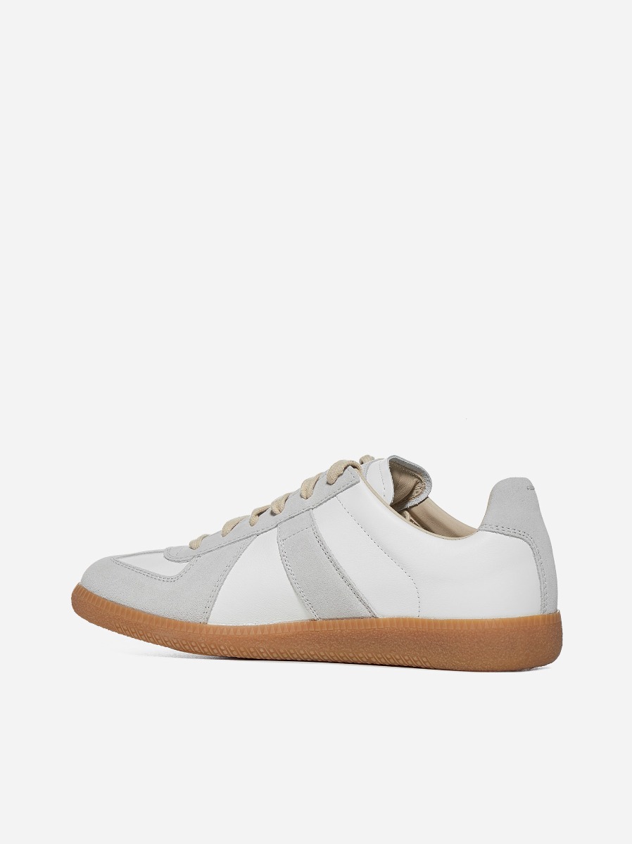 MAISON MARGIELA Sneakers Replica in pelle e suede Vendite Flash