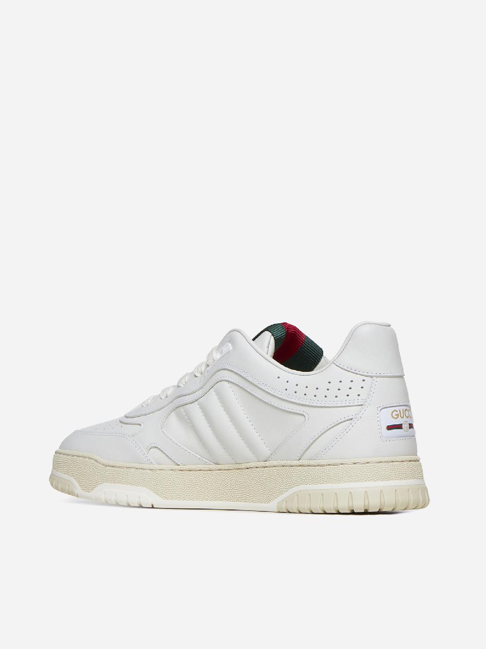 GUCCI Sneakers Re-Web in pelle 2025