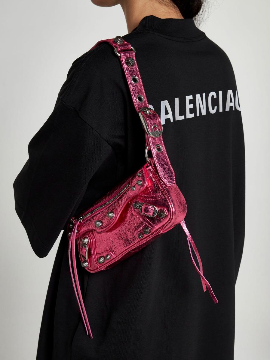BALENCIAGA Borsa Cagole XS in pelle In Linea