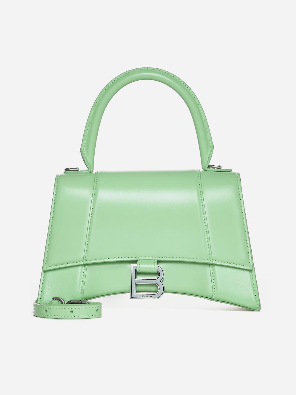 BALENCIAGA Borsa Hourglass Small in pelle