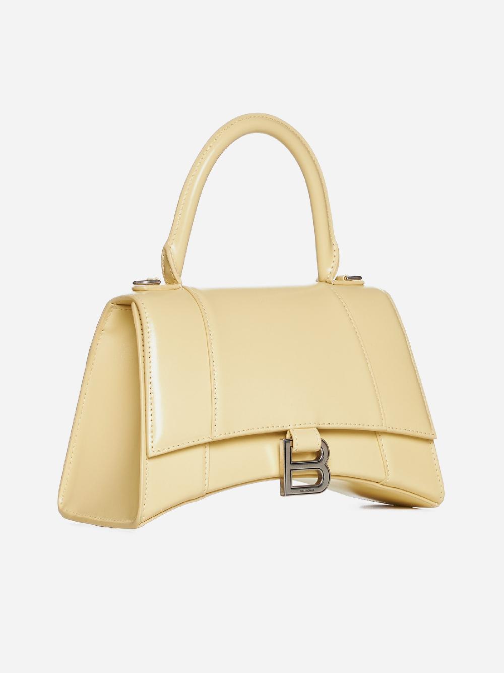 BALENCIAGA Borsa Hourglass Small in pelle Soddisfazione Garantita