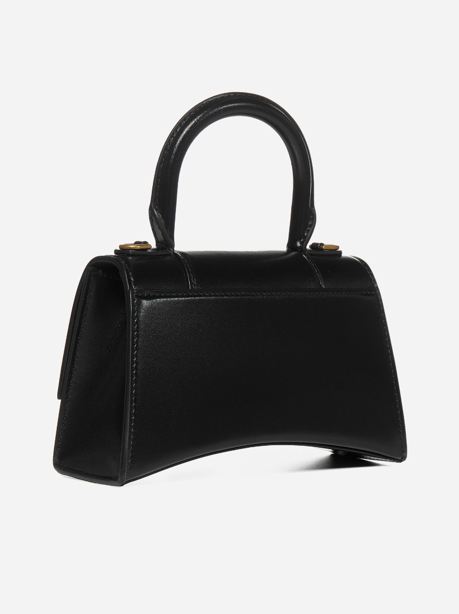 BALENCIAGA Borsa Hourglass XS in pelle Qualità Garantita
