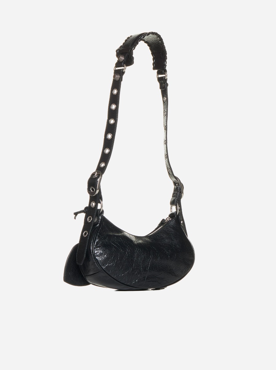 BALENCIAGA Borsa Le Cagole XS in pelle con logo Sottocosto