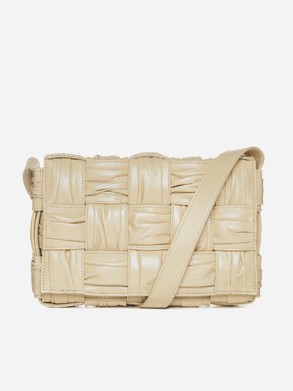 BOTTEGA VENETA Borsa Cassette in pelle Intreccio Plisse’