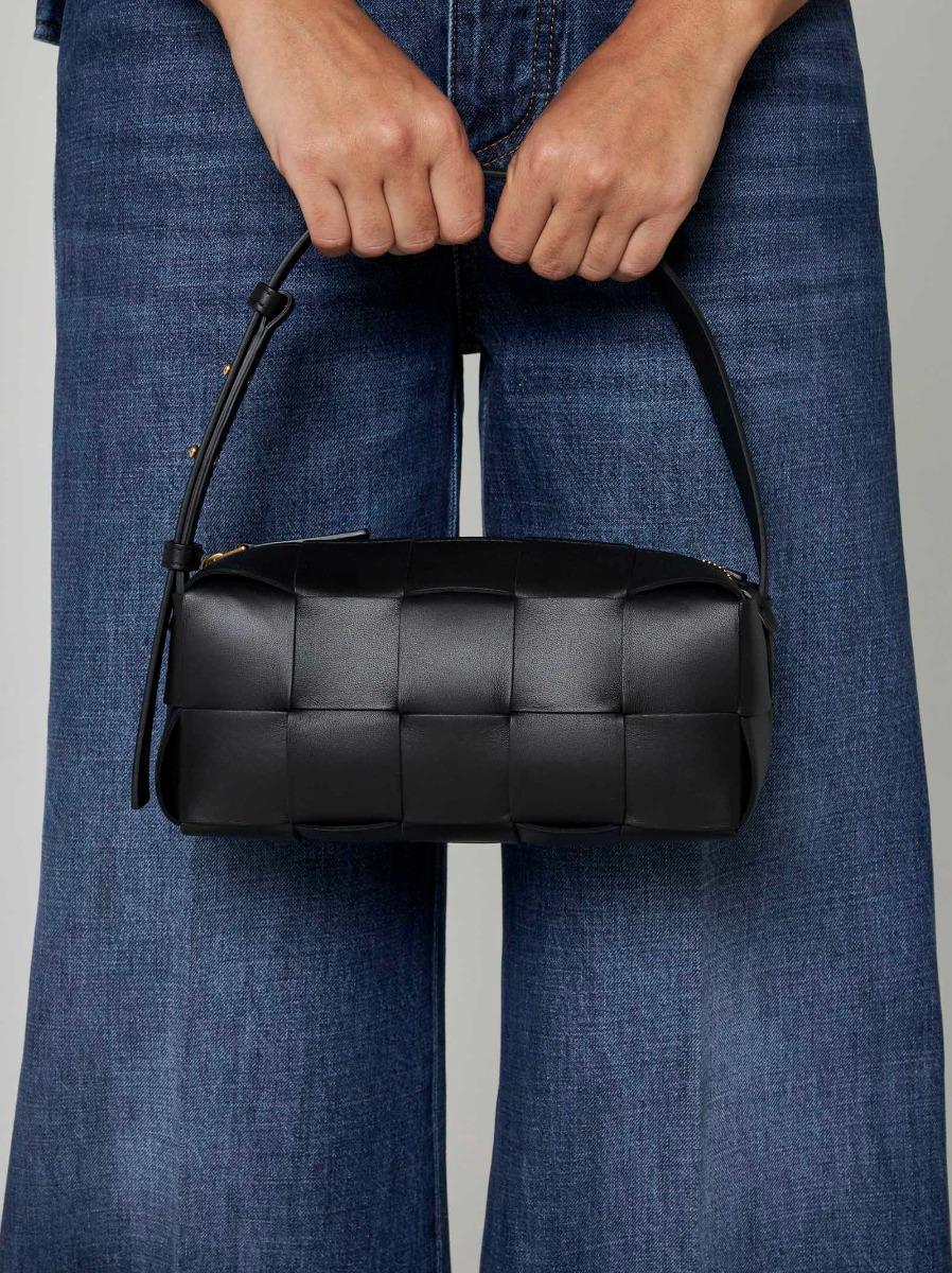BOTTEGA VENETA Borsa Brick Cassette piccola in pelle Online