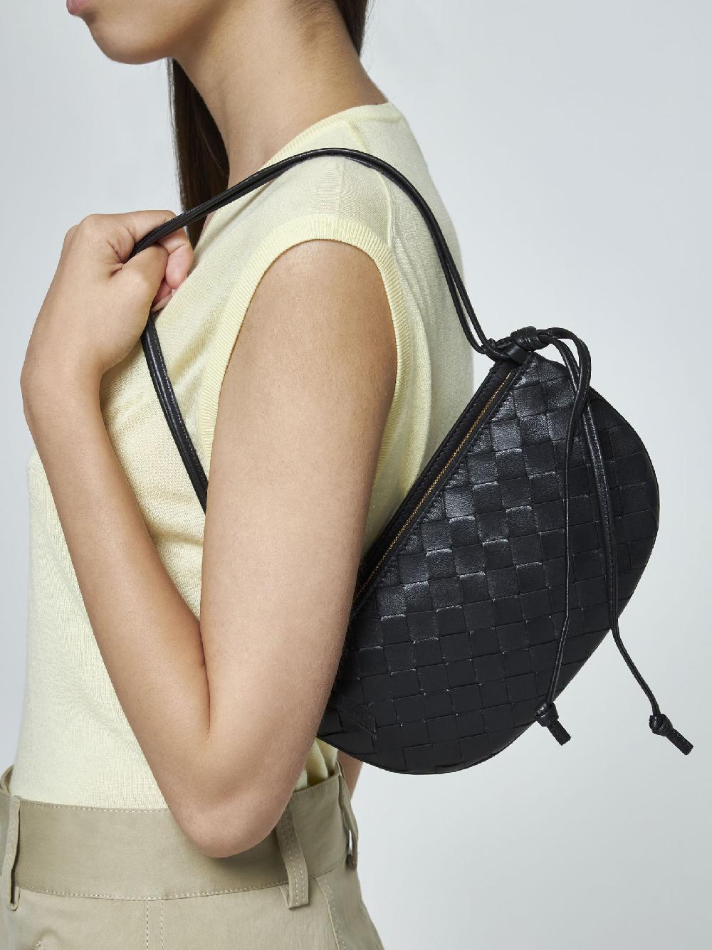BOTTEGA VENETA Pochette Gemellini doppia in nappa In Vendita