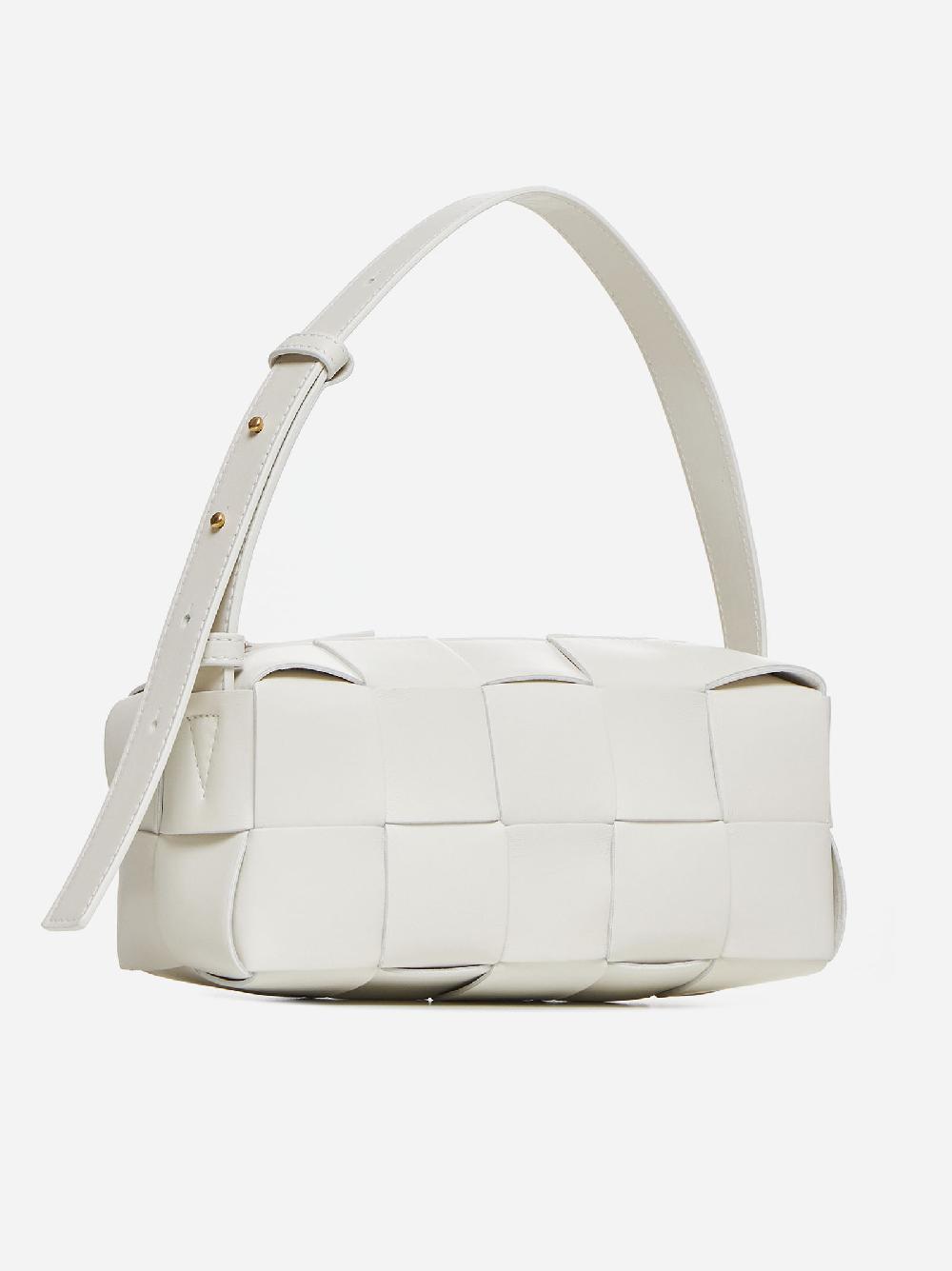 BOTTEGA VENETA Borsa Brick Cassette piccola in nappa Saldi