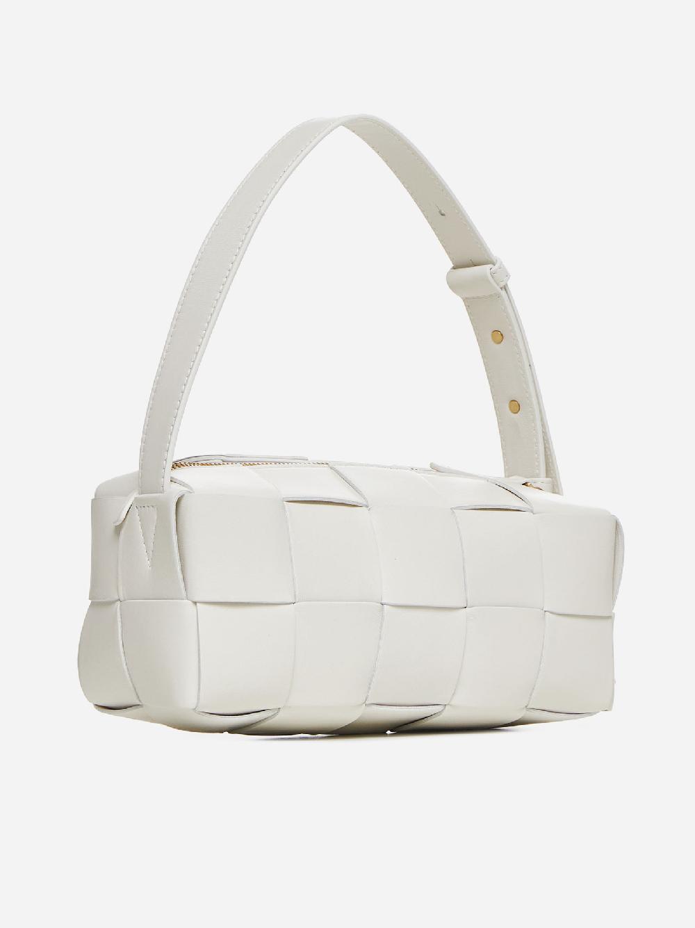 BOTTEGA VENETA Borsa Brick Cassette piccola in nappa Saldi
