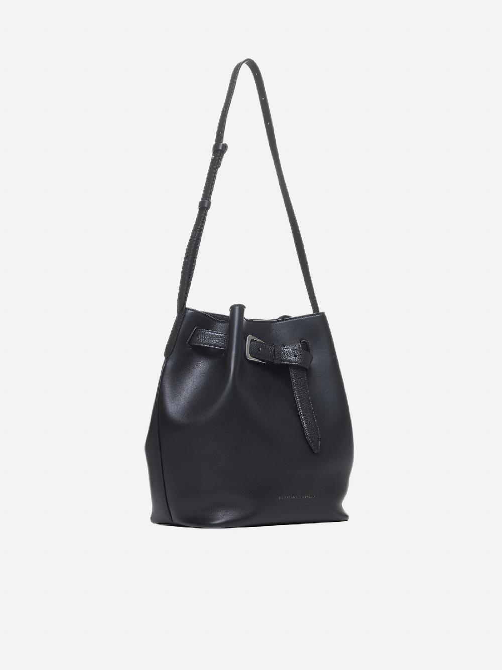BRUNELLO CUCINELLI Borsa a secchiello in pelle Vendite Flash