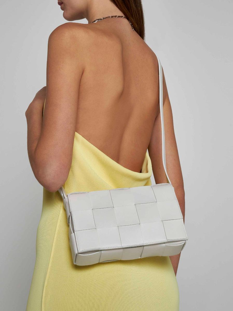 BOTTEGA VENETA Borsa Cassette in nappa Intreccio Negozio