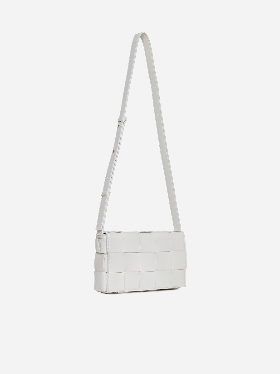 BOTTEGA VENETA Borsa Cassette in nappa Intreccio Negozio