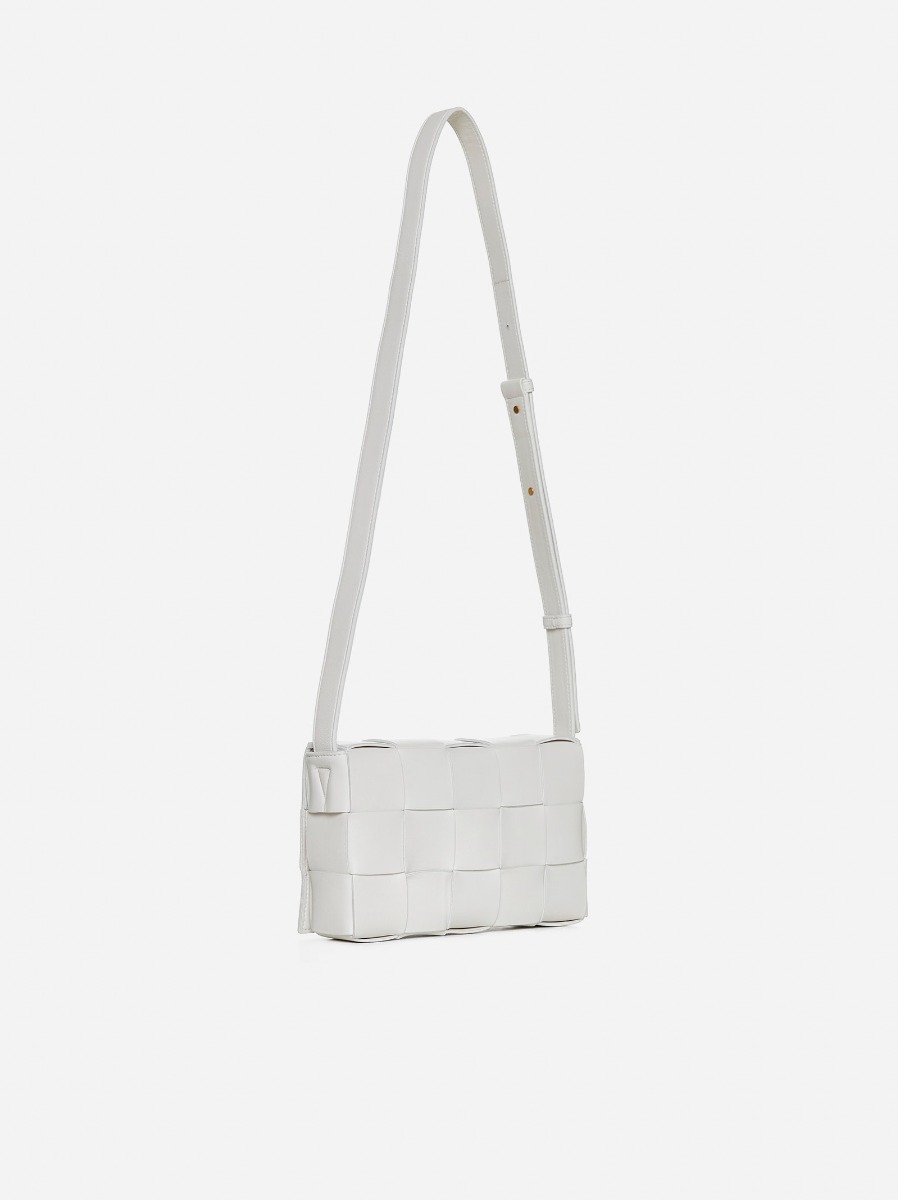 BOTTEGA VENETA Borsa Cassette in nappa Intreccio Negozio