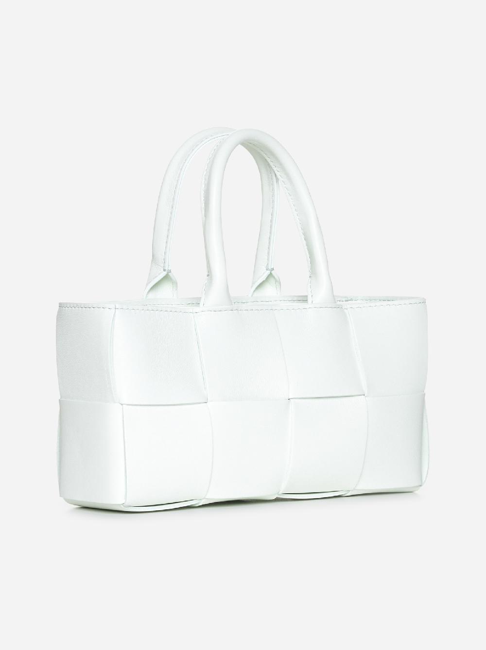 BOTTEGA VENETA Borsa mini East-West Arco Tote in nappa Italia
