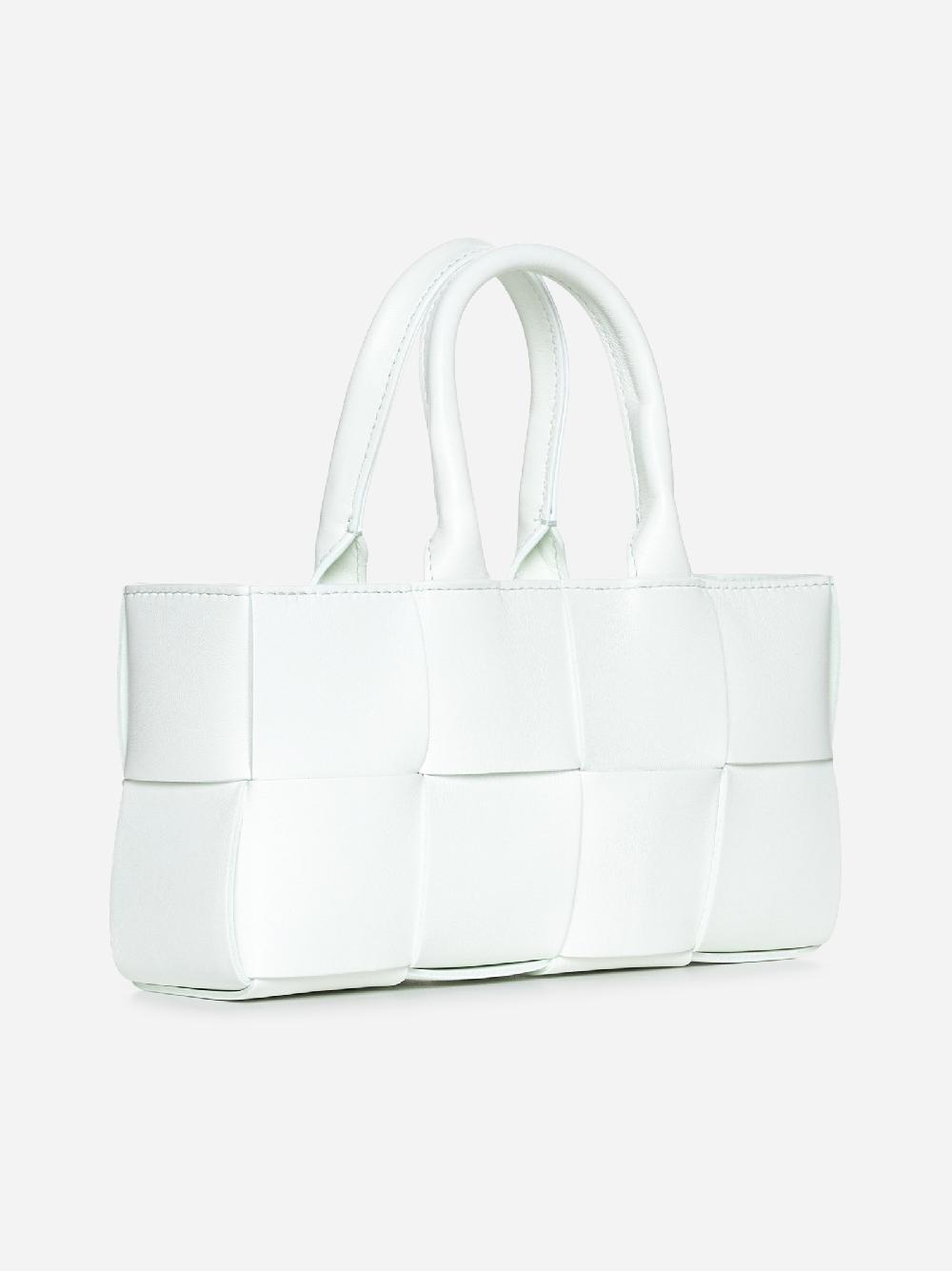 BOTTEGA VENETA Borsa mini East-West Arco Tote in nappa Italia