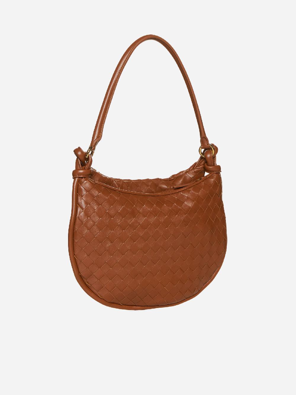 BOTTEGA VENETA Borsa Gemelli media in pelle Intrecciato In Linea