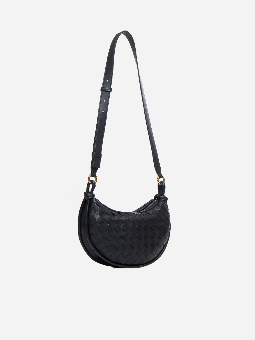 BOTTEGA VENETA Borsa Messenger Gemelli in pelle Intrecciato Pezzi Unici