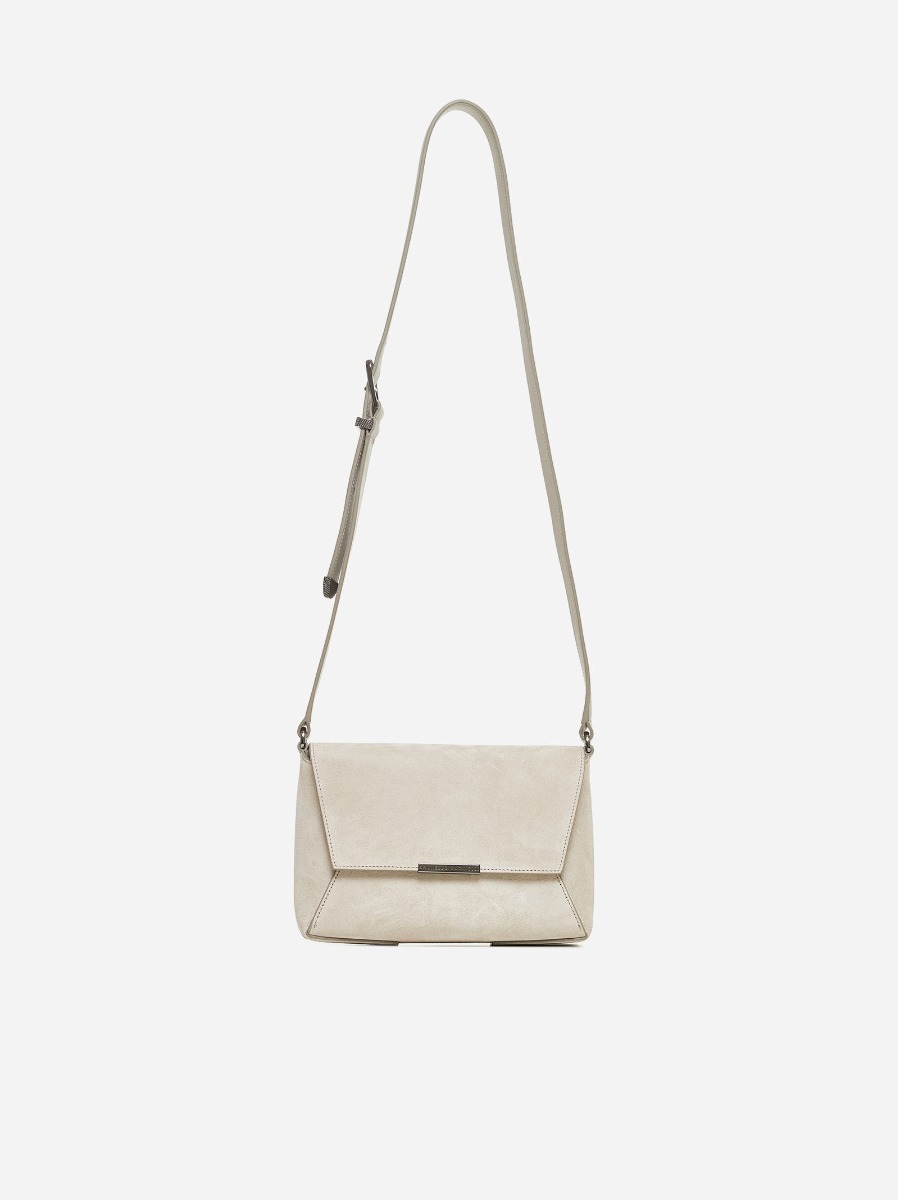 BRUNELLO CUCINELLI Borsa a tracolla in suede