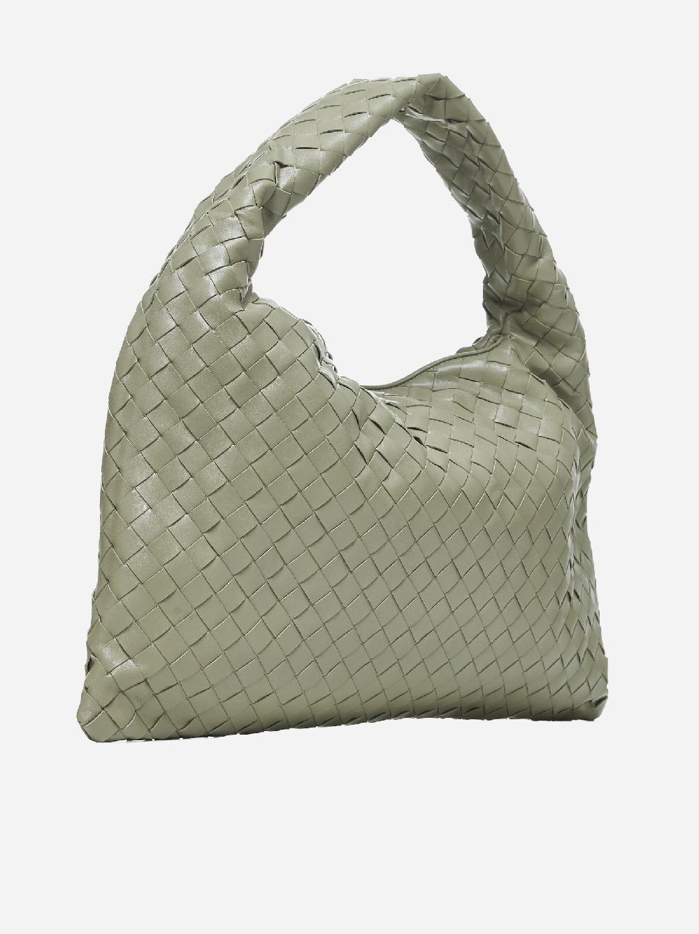 BOTTEGA VENETA Borsa Hop piccola in pelle Intrecciato Shopping Online