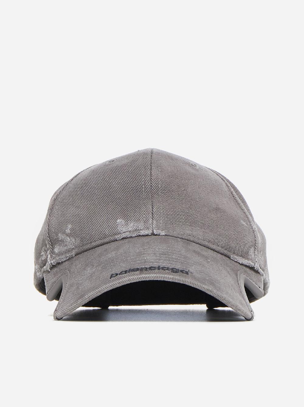 BALENCIAGA Cappello da baseball in cotone con logo
