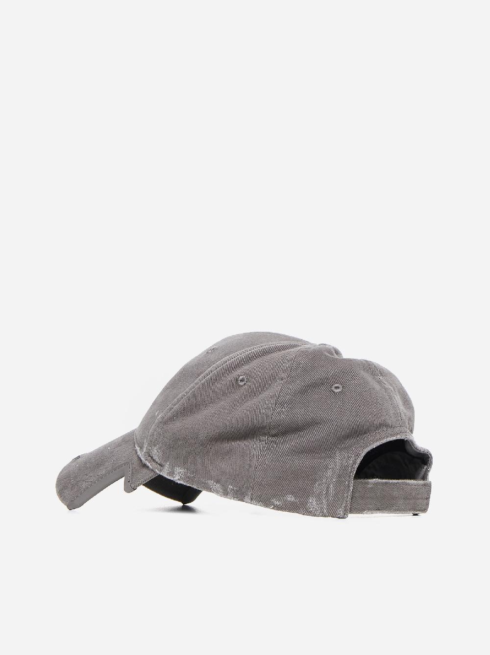BALENCIAGA Cappello da baseball in cotone con logo Convenienza