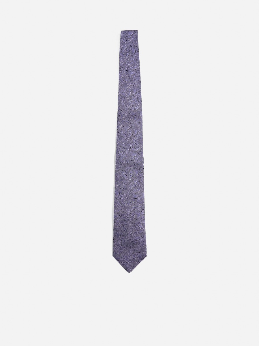 BRUNELLO CUCINELLI Cravatta in Paisley jacquard di seta